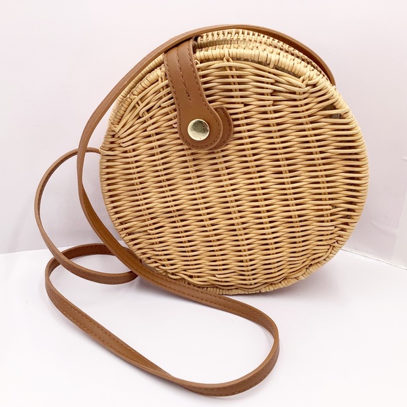 {Zara} Rattan Shoulder Bag - Picture 2 of 12